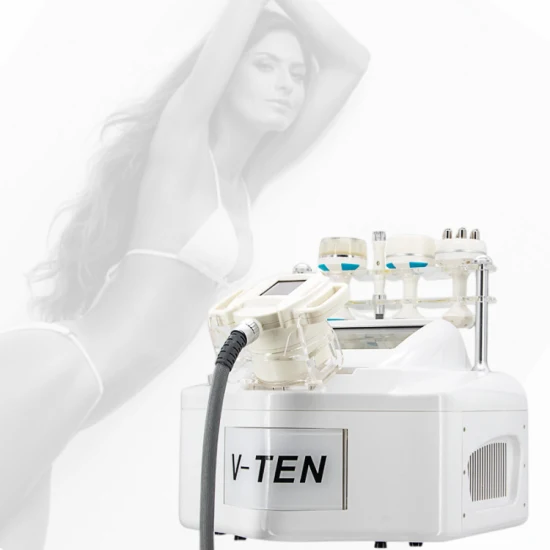 2022 Anti-Cellulite V10 Forma del corpo Lipo Pad Laser Cavitazione ad ultrasuoni Rullo di massaggio sotto vuoto RF Macchina dimagrante Vela Forma del corpo Rullo di vuoto Massaggio Vela