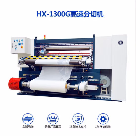 Macchina per il taglio e il riavvolgimento di etichette ad ultrasuoni, macchina per il taglio di rotoli di carta Jumbo Kraft